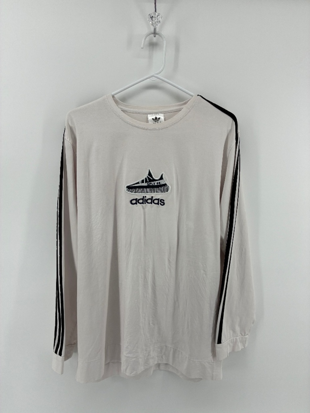 Adidas YZY Long Sleeve Black White Stretchy Shirt